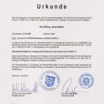 Nachweisberechtigung